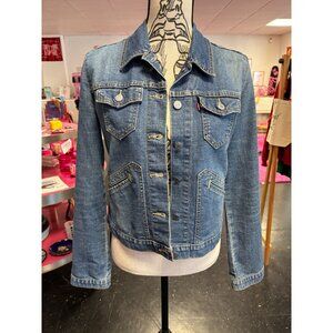 Levi's Medium Wash Denim Women's Size L/S Jean Jacket